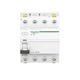 Schneider Electric Fehlerstrom-Schutzschalter FI SCHALTER ACTI9 IID 4P 40A 30MA TYP A, A9Z21440