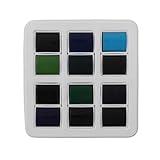 QSTNXB 12-teiliges Aquarellfarben-Set, starke Haftung, leicht zu tragende Aquarellfarbe, vielseitige...