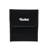 Rollei 3er Rundfiltertasche. Filtertasche in schwarz zur sicheren Aufbewahrung für 3 Schraubfilter...