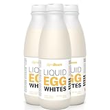 GymBeam Flüssiges Eiklar 1000g - praktische Form von 100% Eiklar, schnelle und vollwertige...