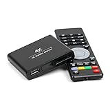 ZUMKUNM 4K Ultra-HD and 1080P Digital Media Player for USB Drives and MicroSD Cards,Digital...