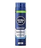 NIVEA MEN Protect & Care Rasiergel (200 ml), Schutz und Pflege für eine sanfte Rasur,...