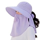 Xijobido Sonnenschutzhut - Angelhut Mit Nackenschutz Für Damen Herren Unisex | Atmungsaktiver...