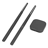 Asixxsix Virtual Air Drum Set, Bluetooth Electric Air Drum Sticks Kit mit RGB Drum Stick Light...