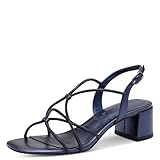 Tamaris Sandalette Damen Vegan Elegant blau,EU 38