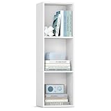VASAGLE Custos Kollektion - Bücherregal, 3-stöckiges Regal, offenes Aufbewahrungsregal, 24 x 30 x...