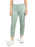 DENIMFY Damen Cord Hose DFLisa Mom Fit High Waist Cordhose Freizeithose Pants Basic Reißverschluss...