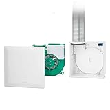 Ritzer by Helios Einrohr-Lüftungssystem ultraSilence ELS inkl. Gehäuse, Frontabdeckung und Filter...