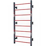 K-Sport: Sprossenwand mit 8 Sprossen I Klettergerüst bis 250kg belastbar I Metall-Kletterwand zur...