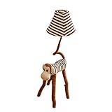 Niedliche Dekorative Tier Gestreifte Niedliche Affe Stehlampe Kreative Cartoon Augenschutz...