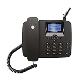Motorola FW200L 2G Festnetz-Telefon, GSM Quad Band, Batteriereserve, Mikrofon stumm schalten,...