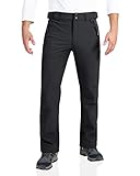 Outdoor Ventures Softshellhose Herren Wasserdicht Outdoorhose Winter Thermohose Warm Gefüttert...