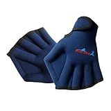 Dickly Schwimmhandschuhe mit Schwimmhäuten, langlebige Wärme, Entenpalme, Wasserhandschuhe,...
