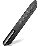 HELLCOOL USB C Presenter, Powerpoint Fernbedienung via USB A & USB C Empfänger, Presenter mit Rot...