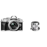 Olympus OM-D E-M10 Mark IV Micro-Four-Thirds-Systemkamera-Kit & M.Zuiko Digital 45mm F1.8 Objektiv,...