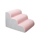 Haustiertreppe | Katzen-Hundetreppe Couch Bett Stufen | rutschfeste Heim- und Fahrzeugrampe Welpe...