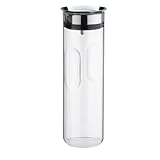 WMF Motion Wasserkaraffe 1,25l, Höhe 29 cm, Glas-Karaffe, Silikondeckel, CloseUp-Verschluss,...