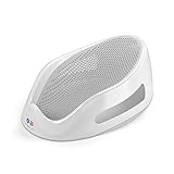 Angelcare ergonomischer Badesitz für die große Badewanne oder Dusche, Light Grey, angenehm weiche...