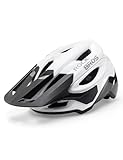 ROCKBROS Mountainbike Fahrradhelm mit Verstellbarem Schirm, Allround Helm für mit Magnetverschluss,...