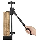 WLDOCA Wandmontierter Anzündholzspalter, tragbarer manueller Holzspalter, robuster Brennholzspalter...