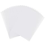 Gitua 30 Stück Overheadfolien, DIN A4 0.1MM Hochwertige Overhead Folien Transparent für...