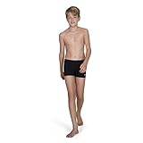 Speedo Jungen Badehose Essential Endurance Plus Shorts, Black, Gr. 140 Boy 10 (Herstellergröße:...