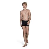 Speedo Jungen Badehose Essential Endurance Plus Shorts, Black, Gr. 140 Boy 10 (Herstellergröße:...