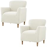 YOPOIY Stretch-Bankett-Sesselhussen, 2er-Set, Sofabezug für Einsitzer, moderner Akzentstuhlbezug,...