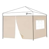 Sekey 2PCS Seitenwände für Pavillon 3x3 Wasserdicht Winterfest, Seitenwände für Pavillon...