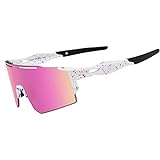 Eninedeuisou Sonnenbrille Fahrradbrille für Herren Damen UV 400 Schutz Schutzbrille MTB Sportbrille...