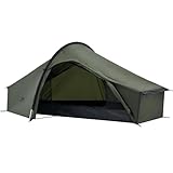 TOMOUNT Bivy Zelt Ultralight 1 Person wasserdichtes Biwaksack kleines Packmaß Trekkingzelt grün...