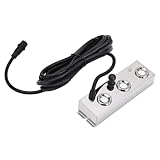 Haofy Ultraschall-Nebelmaschine, Edelstahl-Nebelgerät, Geräuschloser Betrieb, Langes Kabel, Ideal...