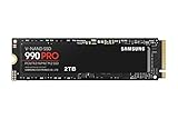 Samsung 990 PRO NVMe M.2 SSD, 2 TB, PCIe 4.0, 7.450 MB/s Lesen, 6.900 MB/s Schreiben, Interne SSD,...