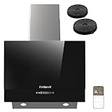 60cm Einbaubar Dunstabzugshaube Seitenansaugung, 500 m³/h Saugleistung, A++ Energieeffizienz, 430...