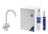 BRITA Wassersprudler yource pro select Elektronisch mit CO2 Zylinder - Mit Filter und Kühlung -...