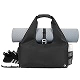 Sporttasche Damen Yogatasche Groß Reisetasche mit Schuhfach & Nassfach Tragetasche Herren...