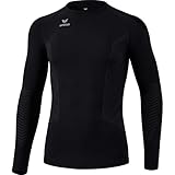 Erima Unisex Erwachsene Athletic Longsleeve 2.0 Funktionsunterwäsche (2252101), schwarz, M