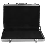 Supvox Robuste Visitenkartenbox aus Legierung mit Schnappdeckel Safe Kasten Form Großer...