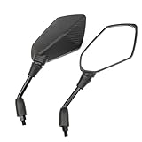 Motorradspiegel E57 zugelassen Motorradrückspiegel M10 Gewinde 360° schwenkbar klare Sicht...