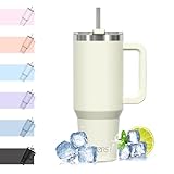 WATERSY 40oz Kaffeebecher to Go Thermobecher Doppelwandiger Edelstahl Vakuum Auslaufsicher...