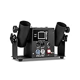2 Kopf Konfettimaschine, Konfetti Gebläse Maschine, Double Shot Streamer Launcher Elektrischer...