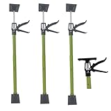 3x Zargenspanner stufenlos verstellbar 57-117 cm Druckplatte neigbar bis 45° Teleskopstütze...