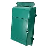 Toyvian Outdoor Wetterfeste Kunststoff Briefkasten Wandmontage Kleiner Postkasten für Garten...