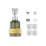 Gdfnmogo Wasserhahn-Verlängerung für Küchenarmatur mit 360-Grad-Drehung für einstellbaren...