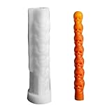 Vartegas Skull Rod Wax Casting Mould 1 Stück Präzisionsform Für Flammschalen Im Garten Outdoor...