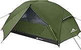 Forceatt Zelt 2 Personen Camping Zelt, 2 Doors Wasserdicht & Winddicht 3-4 Saison Ultraleichte...