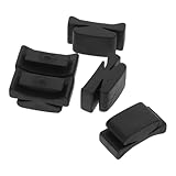 EPIGEIST 5 Stück Pack Rutschfester Gitarren Plektrumhalter aus Gummi Universeller Plektrum Clip...