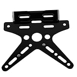 Motorrad Nummer Kennzeichenhalter, Asudaro Motorrad Lizenz Kennzeichen Halter Halterung Einstellbare...