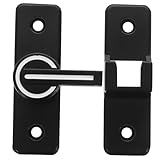 Toddmomy Leuchtender Türriegel für Scheunentore Robustes Anti diebstahl schloss Rostfrei...