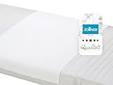 ZOLLNER Matratzenauflagen in 70x100 cm - wasserdichter Matratzenschoner - Inkontinenz Unterlage aus...